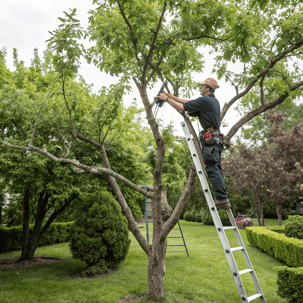 Seasonal garden maintenance